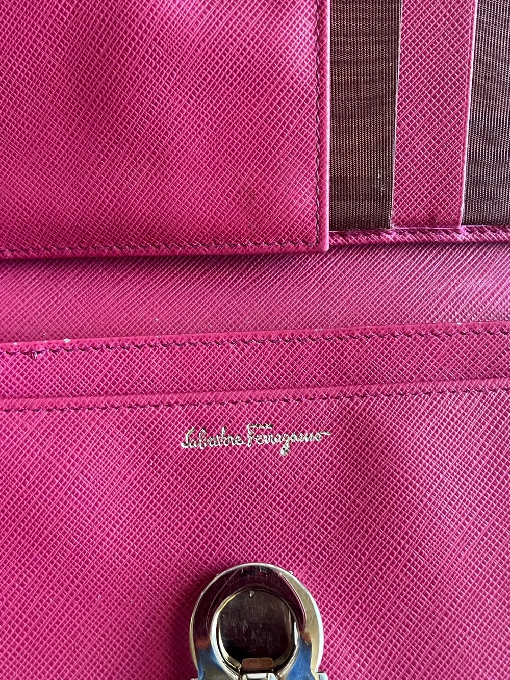 Salvatore Ferragamo sleek red